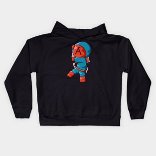 Ace playing cards Kids Hoodie